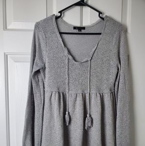 15 fifteen peplum shirt with lay underlay